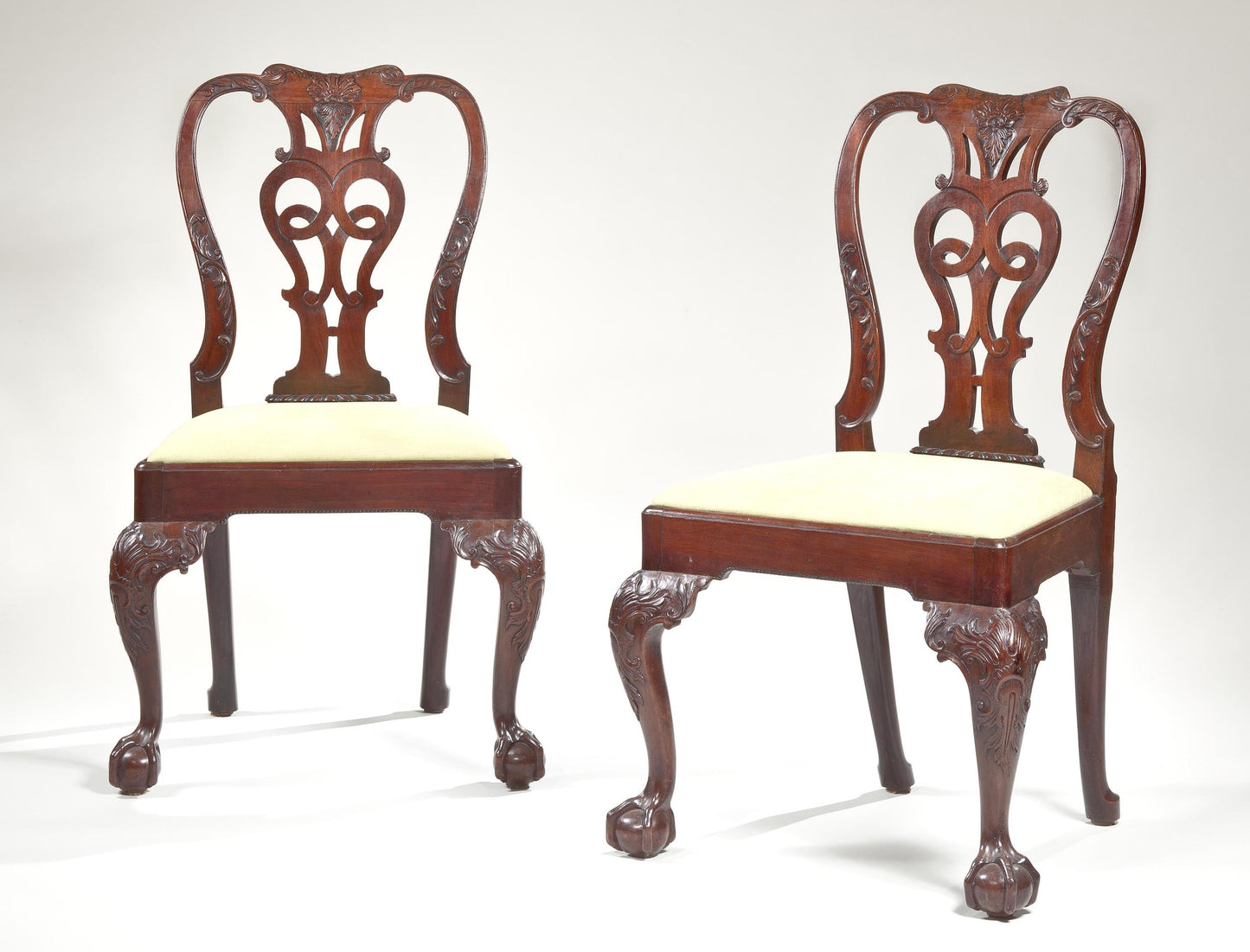 George-II-Carved-Mahogany-Dining-Chairs-(Set-of-8)-1