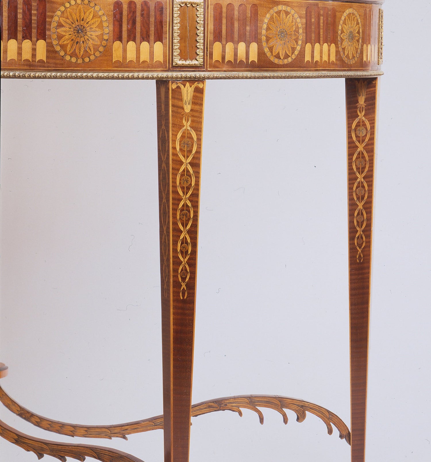 Linnell-Marquetry-Console-Tables-(Pair)-2