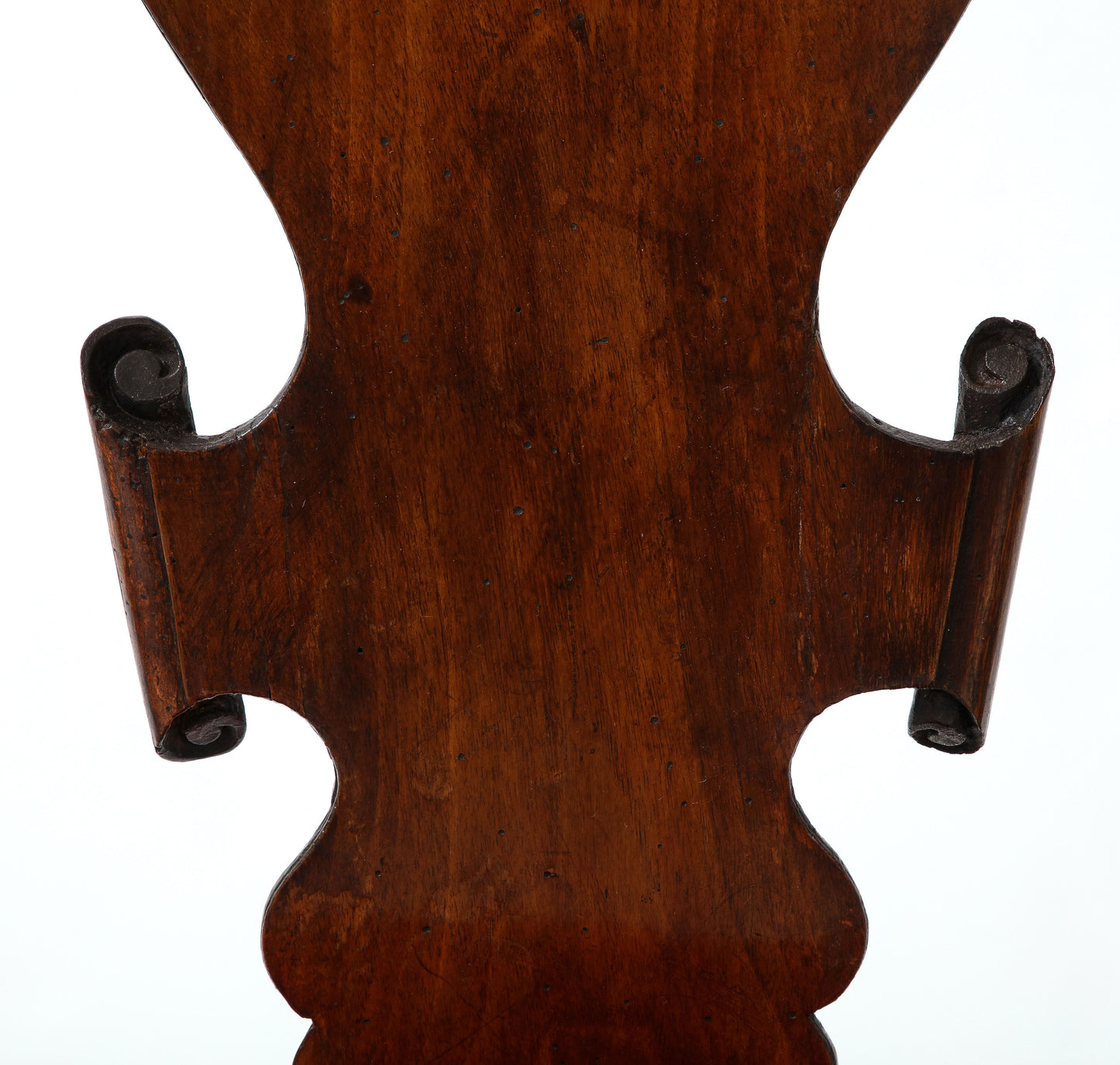 Pair of walnut Anglo-Dutch side chairs circa 1715.