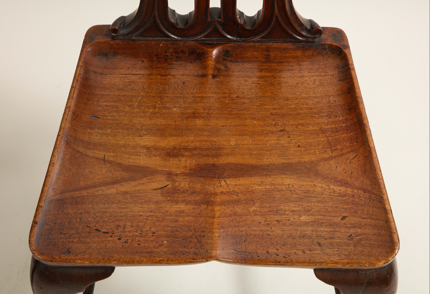 Mahogany Hall Chairs in the Manner of Mayhew and Ince (pair)