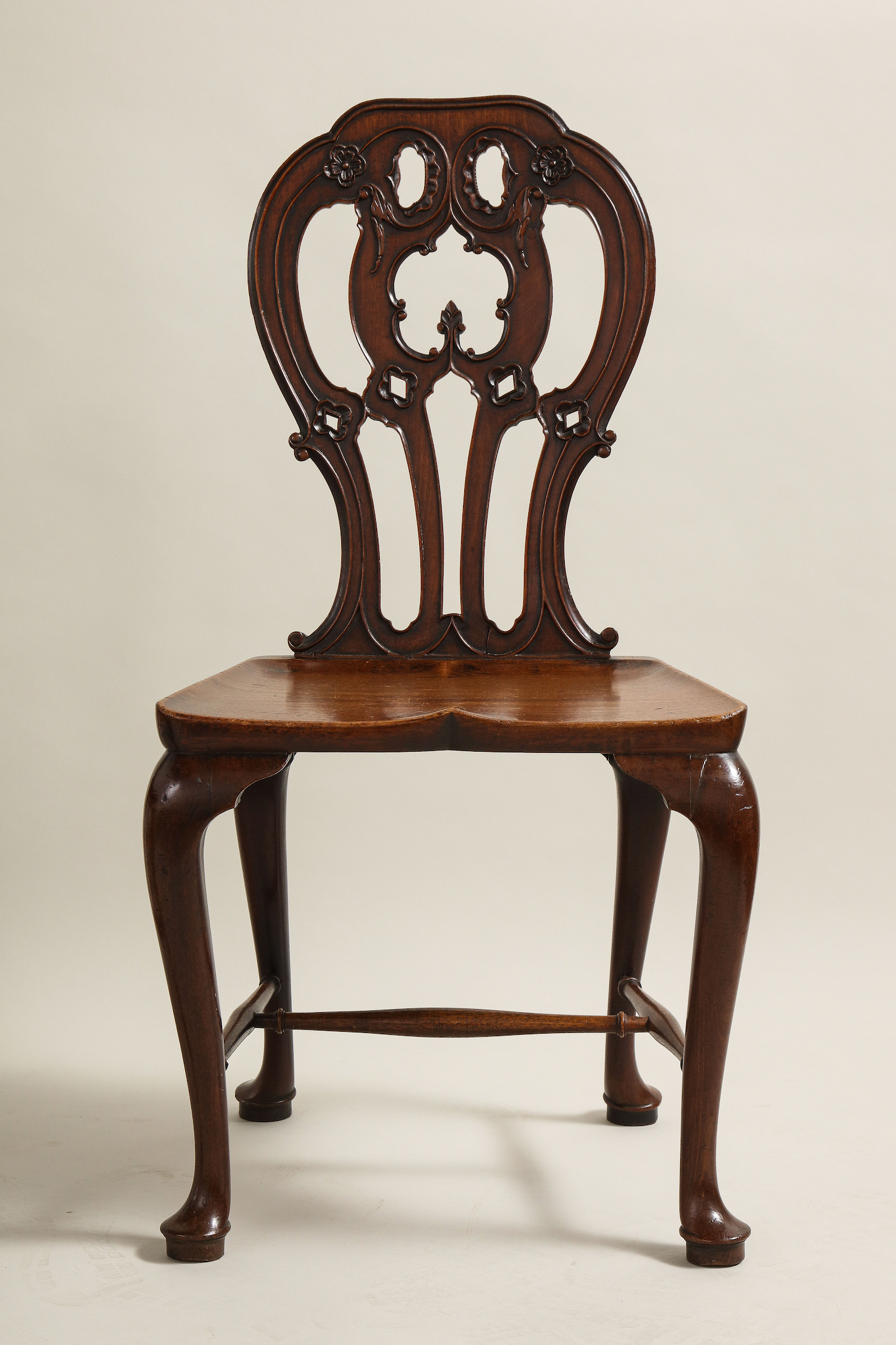 Mahogany Hall Chairs in the Manner of Mayhew and Ince (pair)