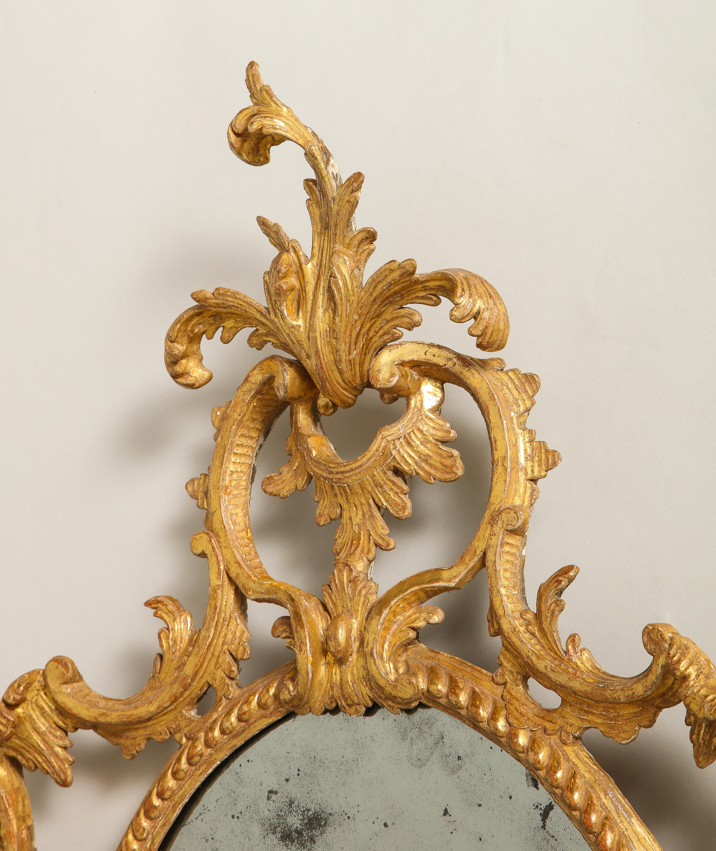 Pair of Carved Rococo Mirrors