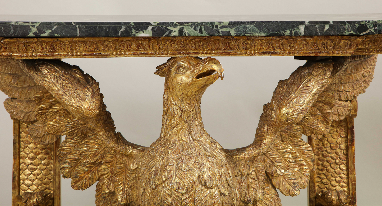 George II Single Eagle Console Table