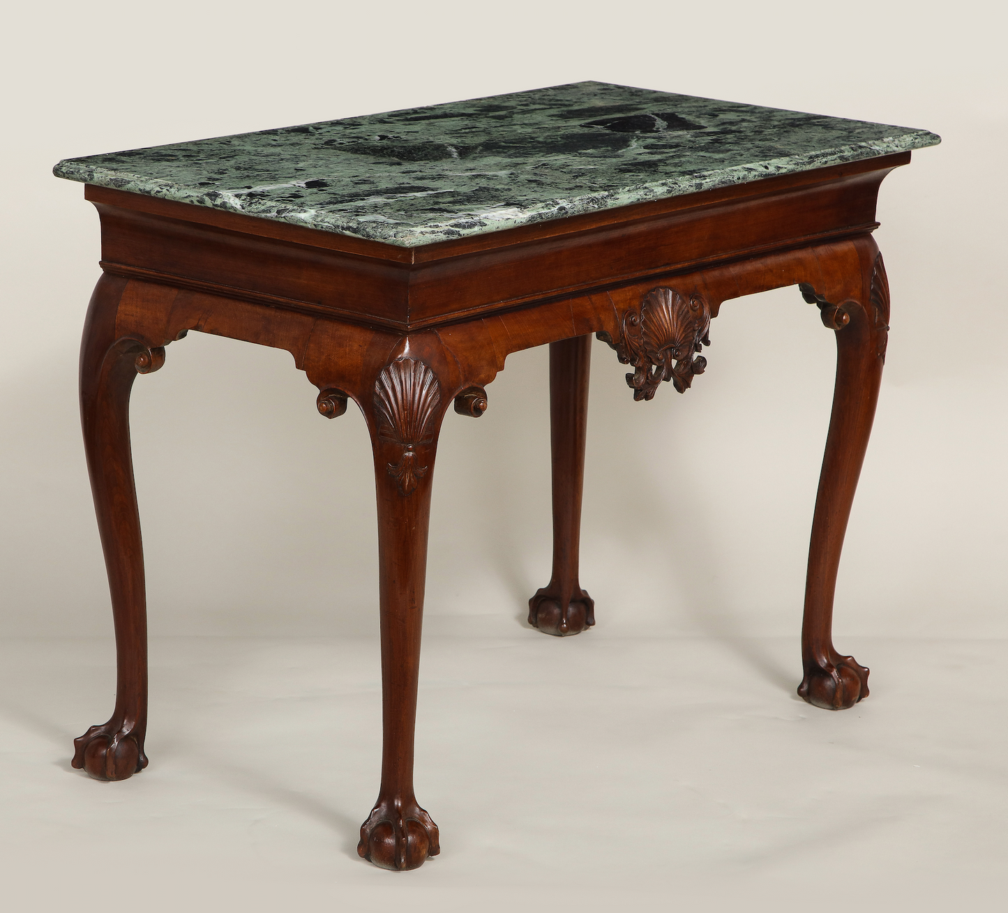 George II Irish Mahogany Small Console Table