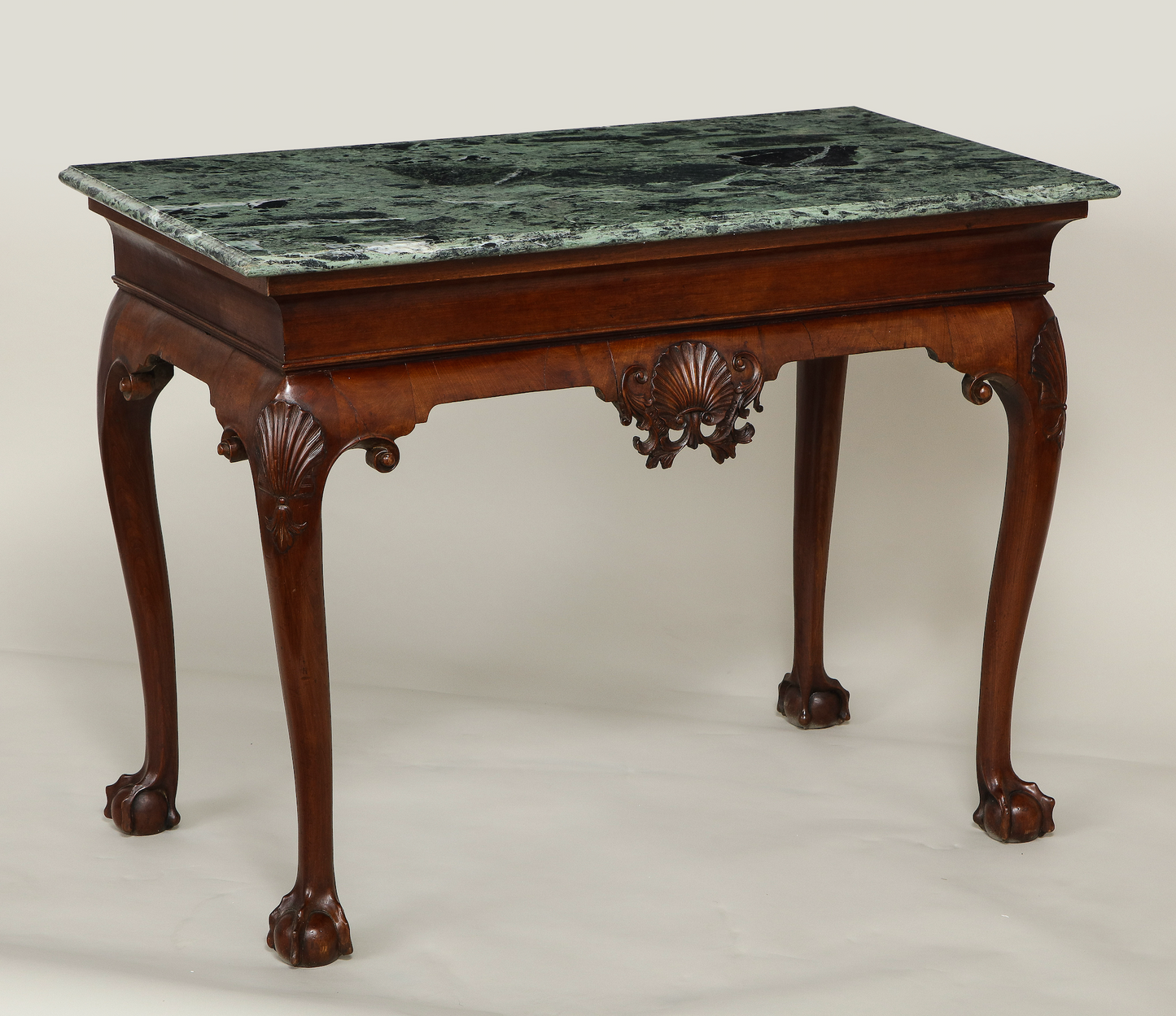 George II Irish Mahogany Small Console Table