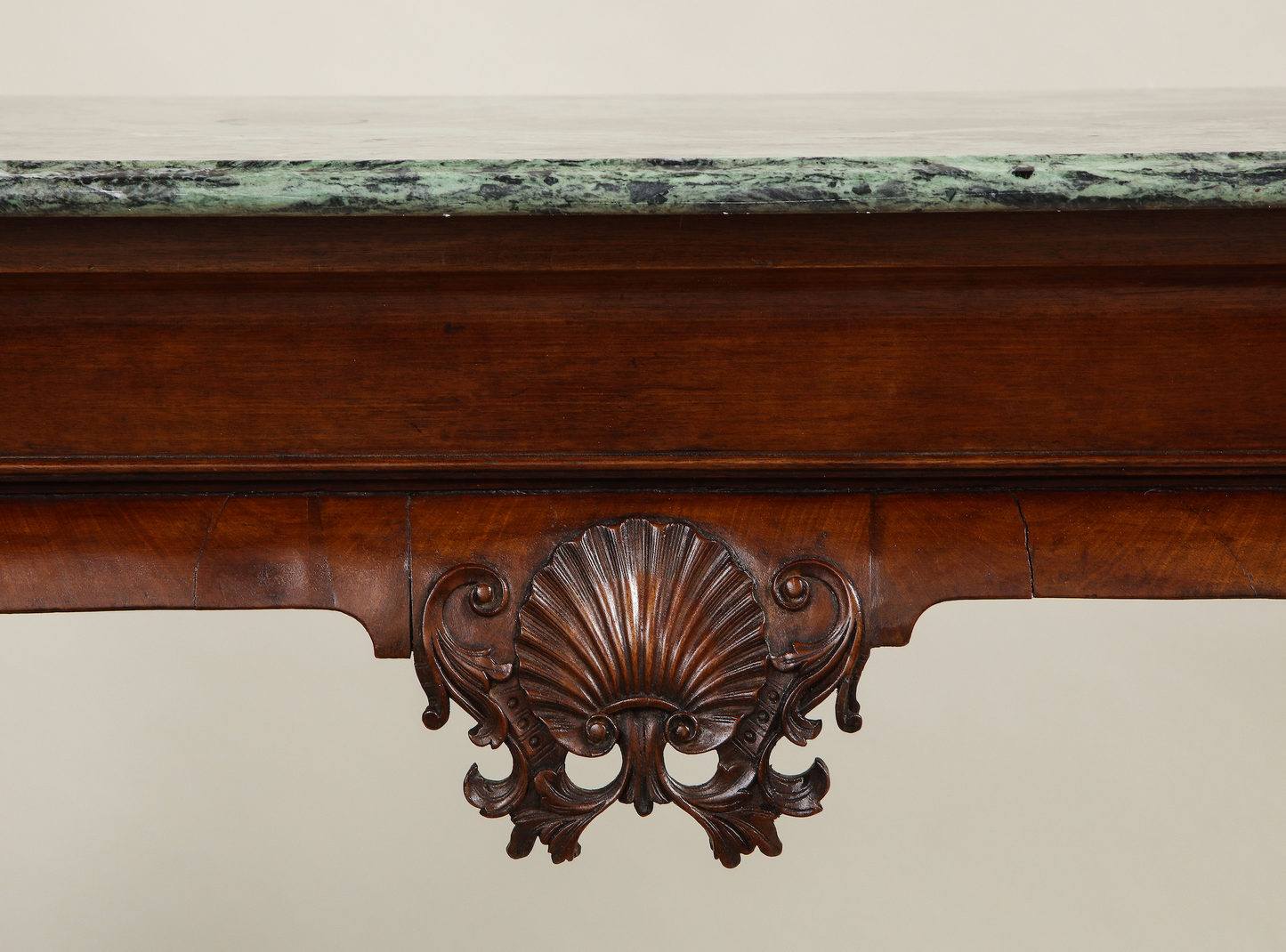 George II Irish Mahogany Small Console Table