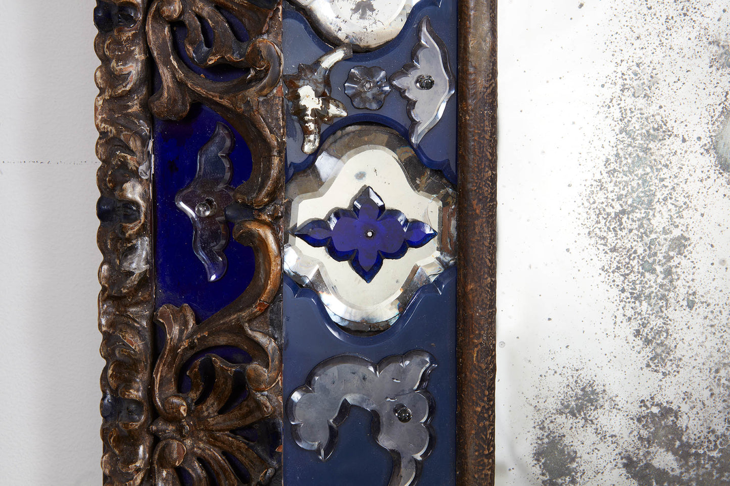 Venetian Border Glass Mirror c. 1760