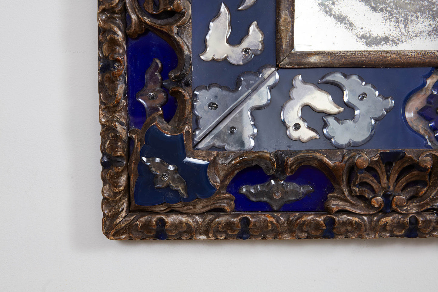 Venetian Border Glass Mirror c. 1760